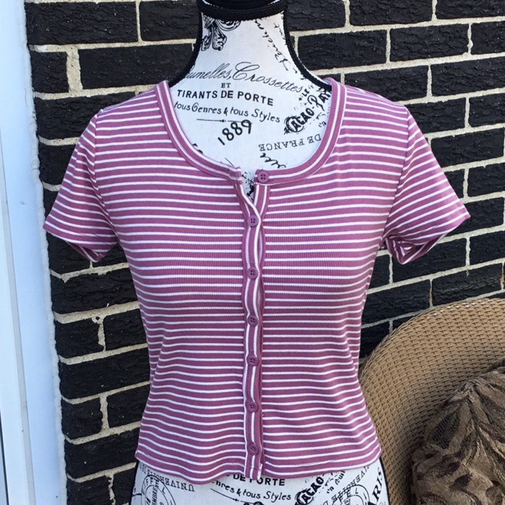 The OG Tee Collection Crop Top, Sz M
